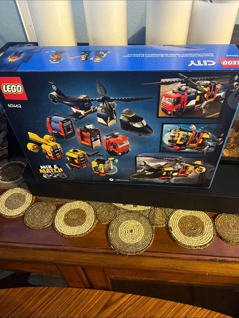 Lego City Black, Yellow & Red Rescue Pack